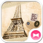 eiffel tower android application logo